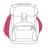 BASIS - minimalistische Schulranzen