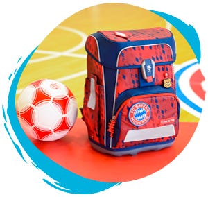 FC Bayern Schulranzen-Set CLOUD