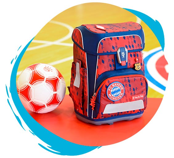 FC Bayern Schulranzen-Set CLOUD