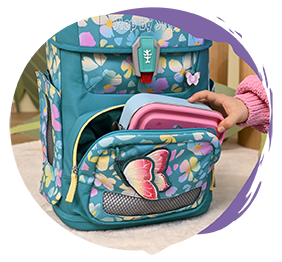 Fronttasche für die Lunchbox