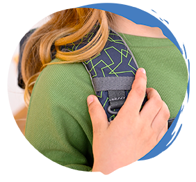 Ergonomische Schultergurte
