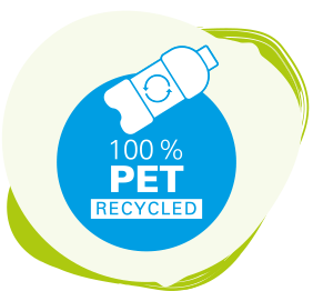 Textilien aus recycelten PET-Flaschen