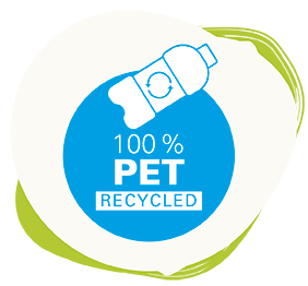 Textilien aus recycelten PET-Flaschen